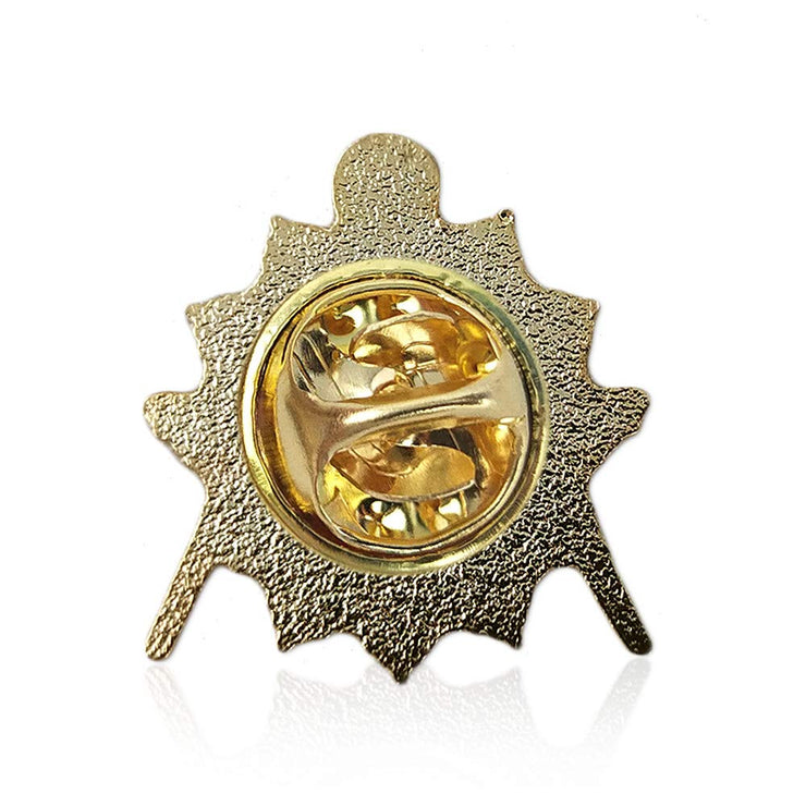 Square & Compass Gold & Blue Masonic Lapel Pin