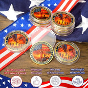 Thank You for Your Service Military Veterans Challenge Coins