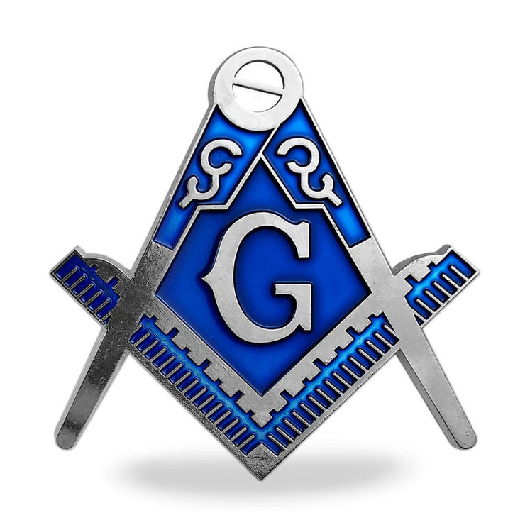 Imason Square & Compass Masonic Car Emblem
