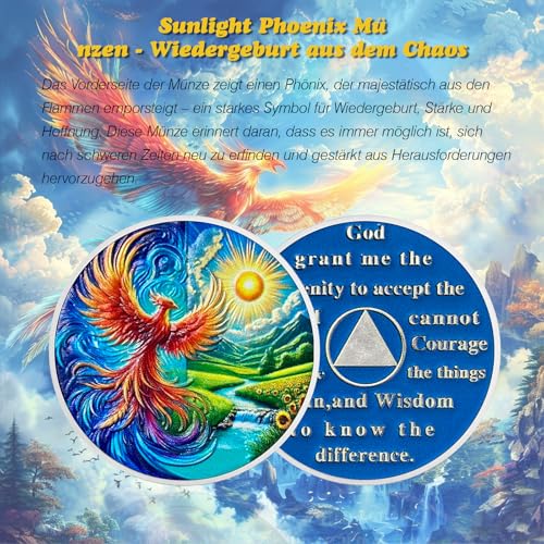 Phoenix Chaos and Light Sobriety Coin