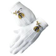 Shriner Masonic Gloves