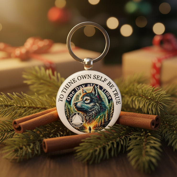 Sturdy Stainless Steel Sobriety Coin Holder