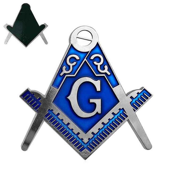 Imason Square & Compass Masonic Car Emblem