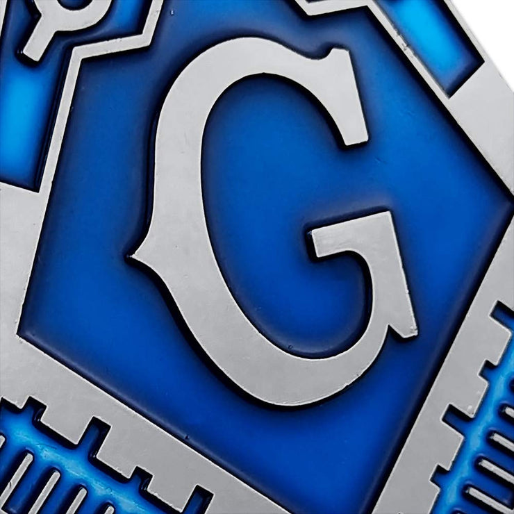 Imason Square & Compass Masonic Car Emblem