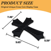 Chrisian Religious Challenge Coin Display Case Holder