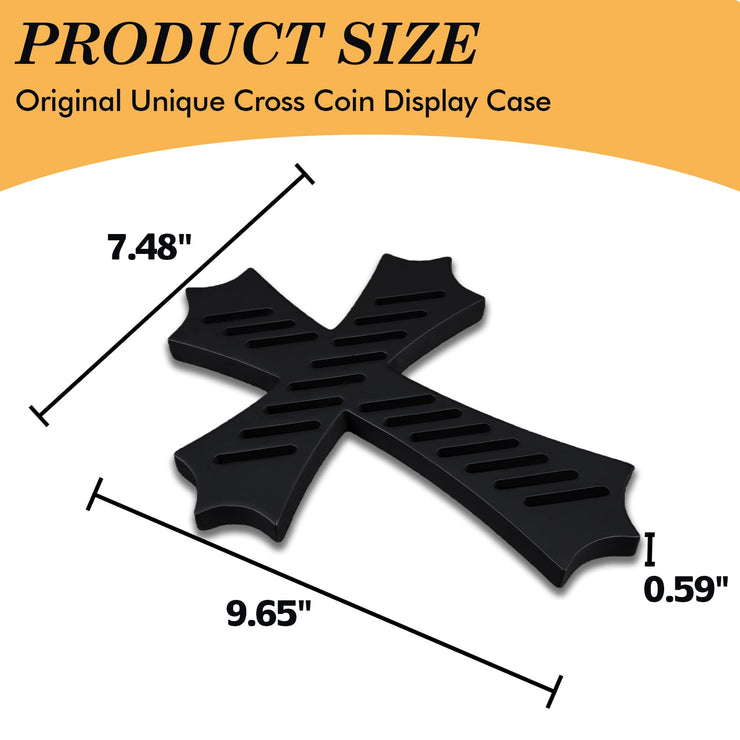 Chrisian Religious Challenge Coin Display Case Holder