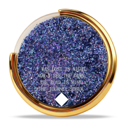 Personalized NA Glittering Mesmerizing Mountain & Moon Flow Sand Sobriety Recovery Coin