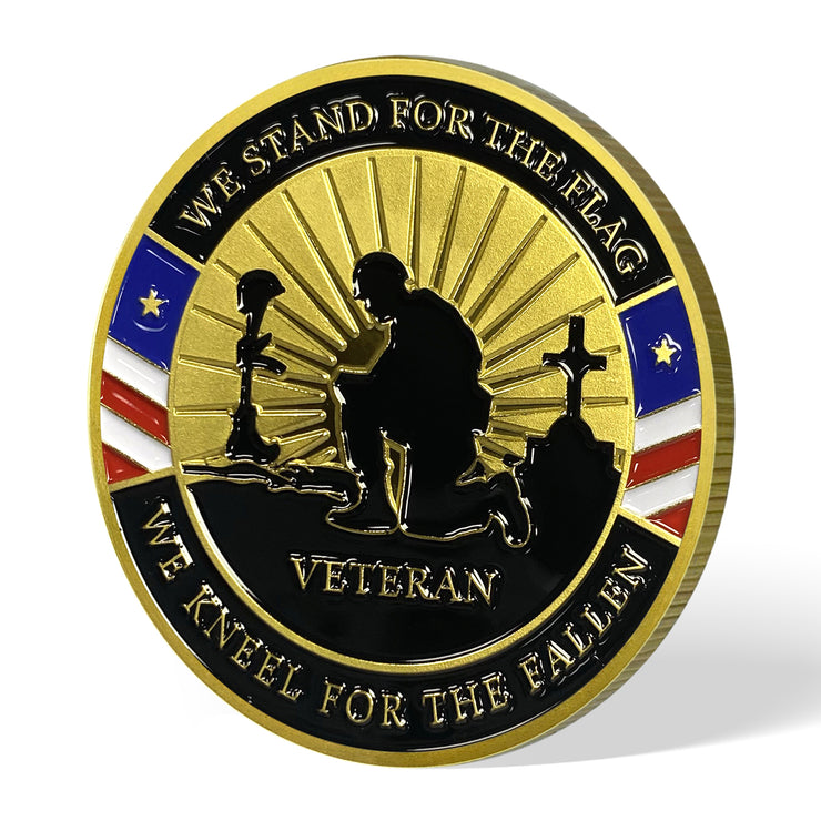 Be Honor For Country Veteran Challenge Coins