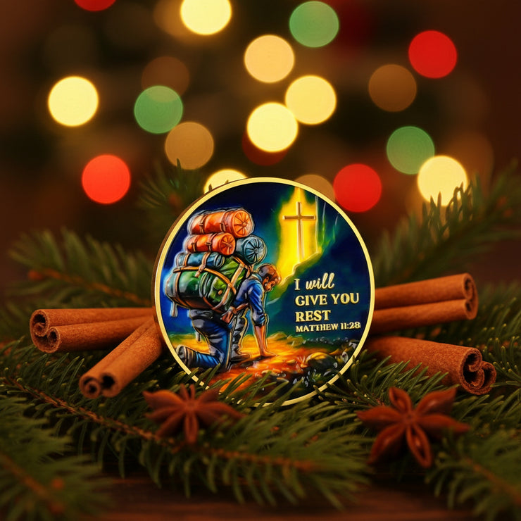 Tokenara Christian Challenge Coin for Men Women