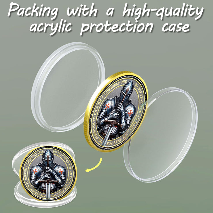 Knights Templar Coin Christian Challenge Coin