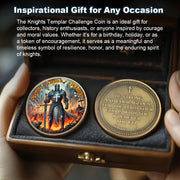Faith, Honor, Victory Knights Templar Challenge Coin