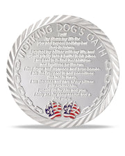 Working Dog Memorial Police Coin