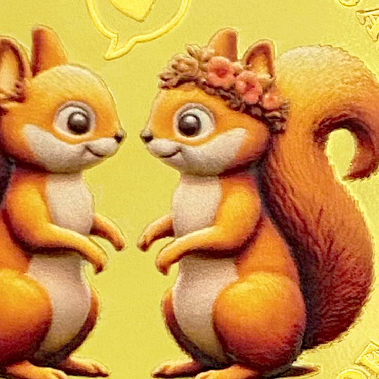 Love Squirrel Anniversary Commemorative Coin