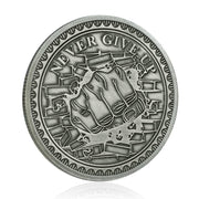 Inspirational Never Give Up Encouragement Challenge Coins