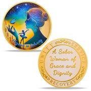 Elegance in Sobriety Coin for Women