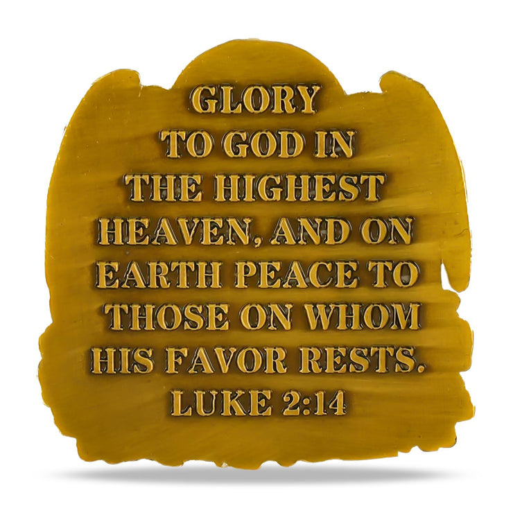 Nativity Scene Religious Coin: Gift & Inspire