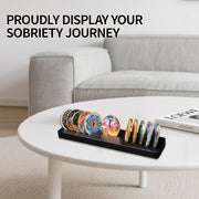 Solid Wood AA Coin Holder Display