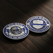 Skeleton Police Challenge Coins