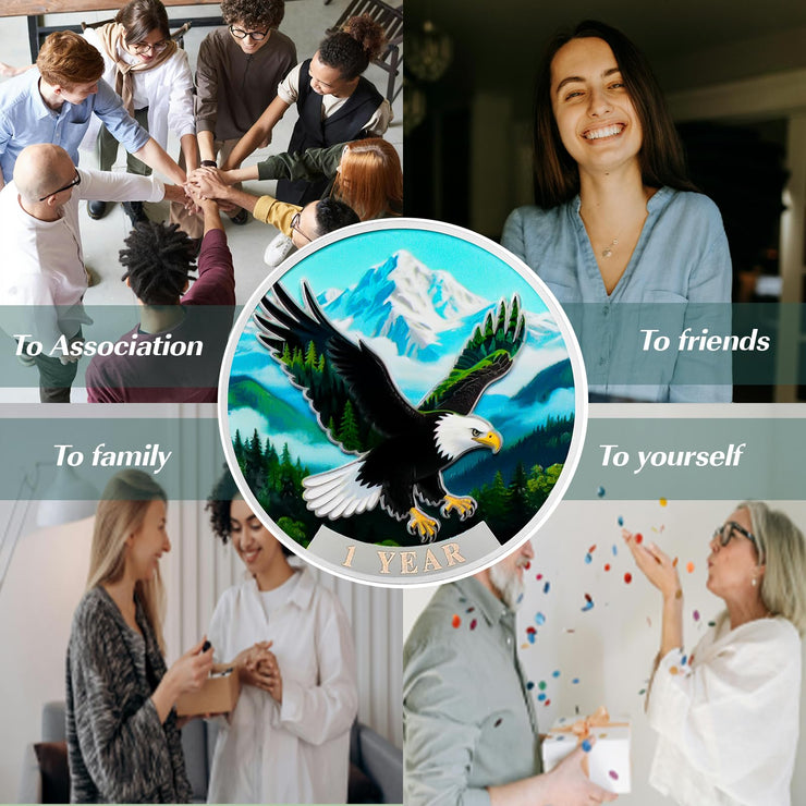 Wings to Soar Sobriety Coin