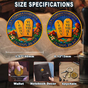 I Am The Lord Your God Ten Commandments Christian Challenge Coin