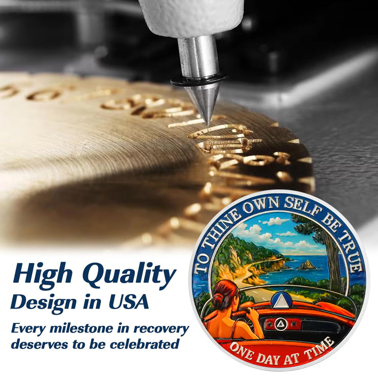 Coastal Drive Sobriety Coin