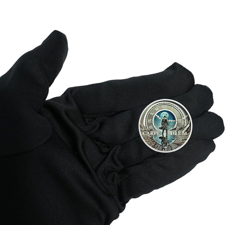 Time Traveler Overcoming Life's Challenge Coin
