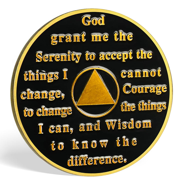 Personalized Powerful Woman Sobriety Coin