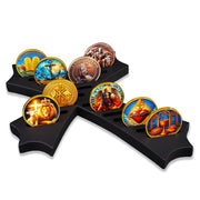 Chrisian Religious Challenge Coin Display Case Holder