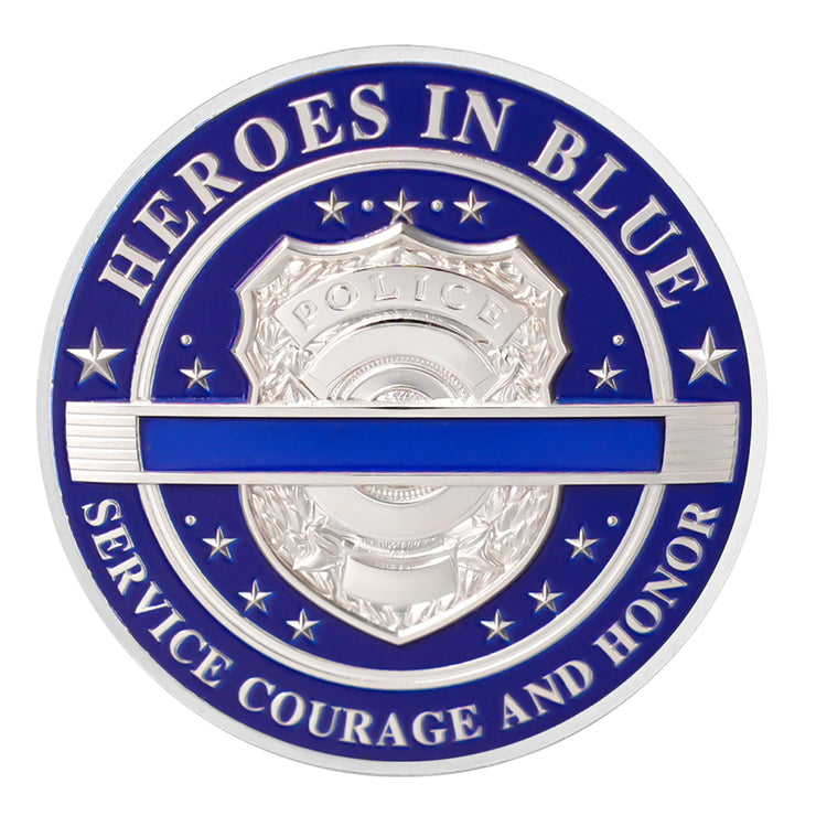 Skeleton Police Challenge Coin Skull Coin Police Officer Prayer Challenge Coin