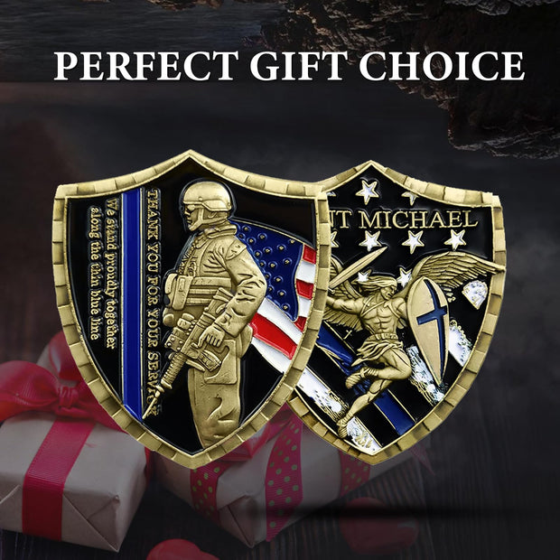 St. Michael Law Enforcement Challenge Coin