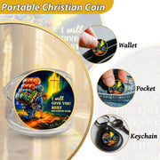 Tokenara Christian Challenge Coin for Men Women