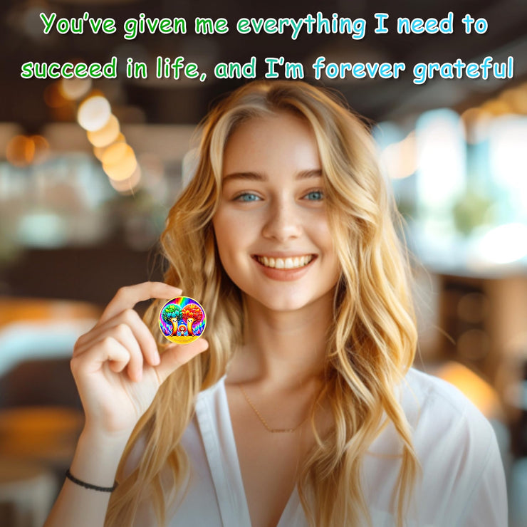 Forever Thankful Family Tree Coin
