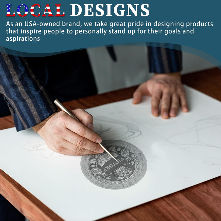 One Day at a Time Affirmation Sobriety Coin