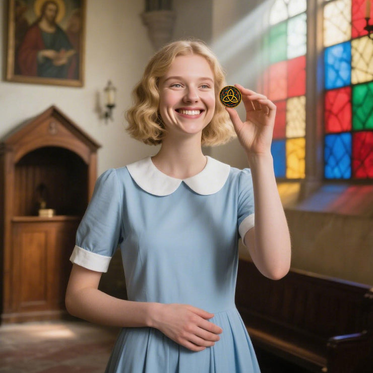 Sacred Christian Challenge Coin