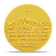 Seaside Footprints Religious Coin