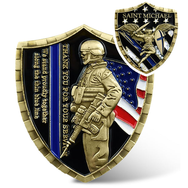 St. Michael Law Enforcement Challenge Coin