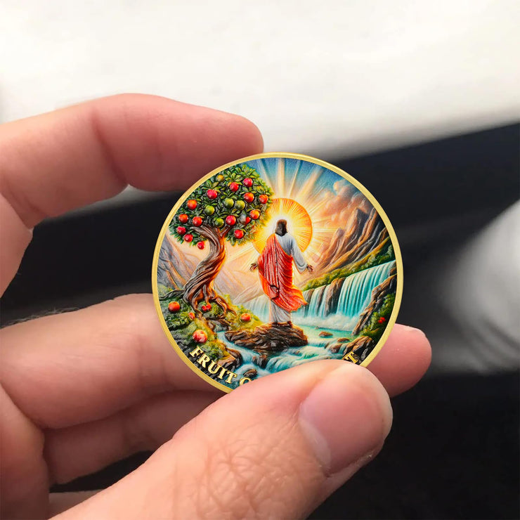 Fruit of The Spirit Christian Challenge Coin
