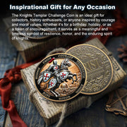 Knights Templar Challenge Coin