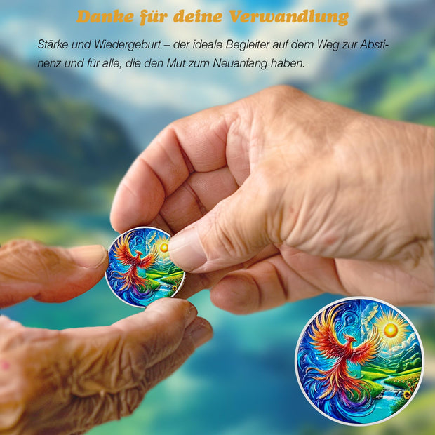 Phoenix Chaos and Light Sobriety Coin