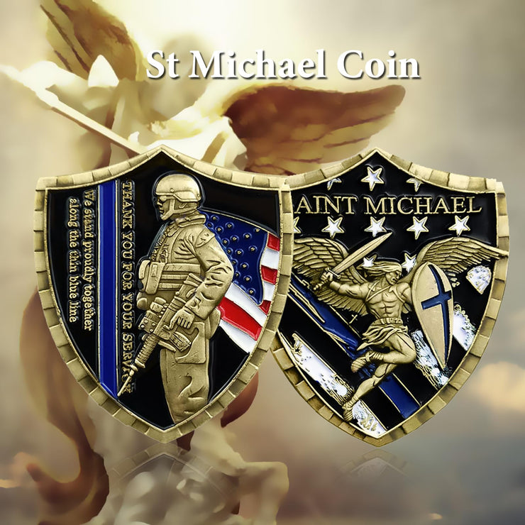 St. Michael Law Enforcement Challenge Coin