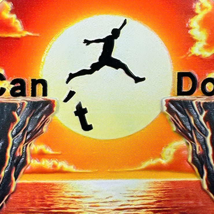 I CAN Motivational Challenge Sobriety Coin