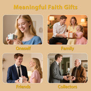 Tokenara Christian Challenge Coin for Men Women