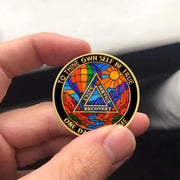Hot Air Balloon Valley Sobriety Coin