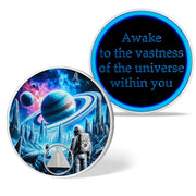 Cosmic Trek Awakening The Inner Self Recovery Sobriety Coin