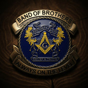 Masonic Coin Blue Lodge Master Mason Freemasonry Collectible Gift - Brotherly Love