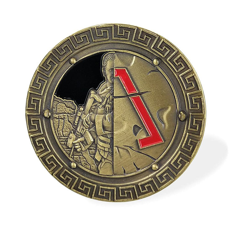 Spartan Warrior Ethos Military Challenge Coin
