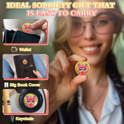 Exquisite Butterfly Secret of Change Sobriety Coin