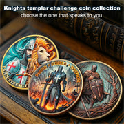 Faith, Honor, Victory Knights Templar Challenge Coin