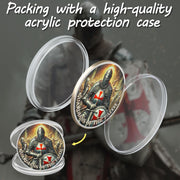 Knights Templar Coin Christian Knight Challenge Coins