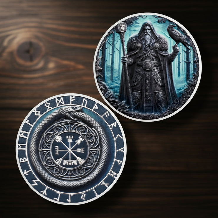 Freemasoner Viking Norse Mythology Challenge Coin